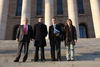 Foto: La delegaci�n de Think Gaur visita el Parlamento  Finland�s