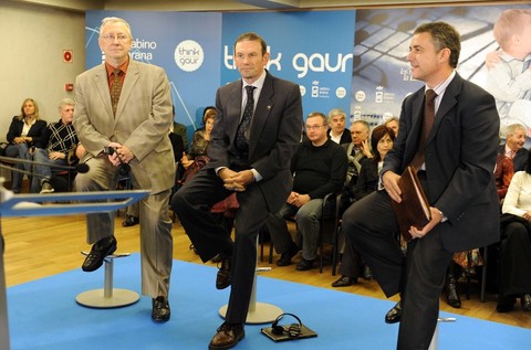 Argazkia: Topaketan Juan Jose Ibarretxe Lehendakariak parte hartu du 