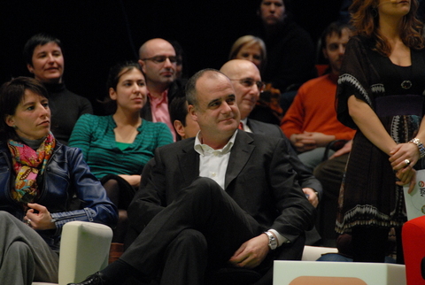 Foto: Joseba Egibar en un momento del acto 