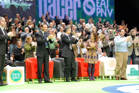 Foto: Inicio del acto de presentaci�n de conclusiones del proyecto Think  Gaur Euskadi 2020